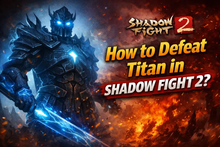 How to Defeat Titan in Shadow Fight 2 - shadow fight 2 mod apk