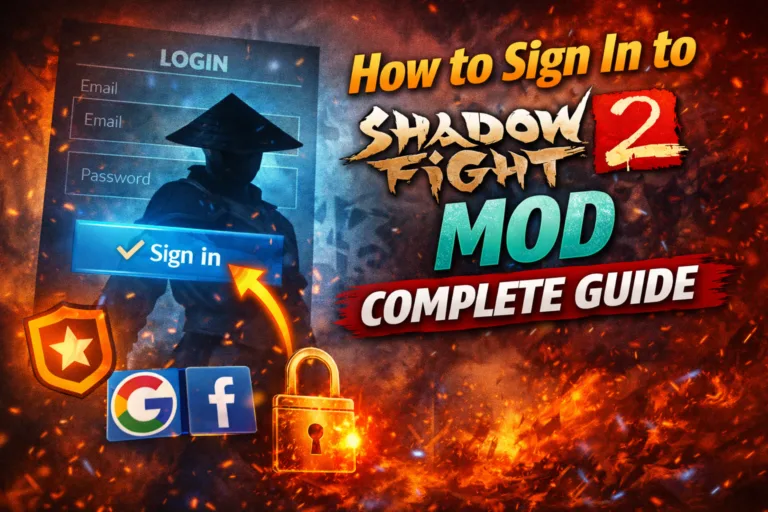 How to Sign In to Shadow Fight 2 Mod – Complete Guide - shadwfite2.com