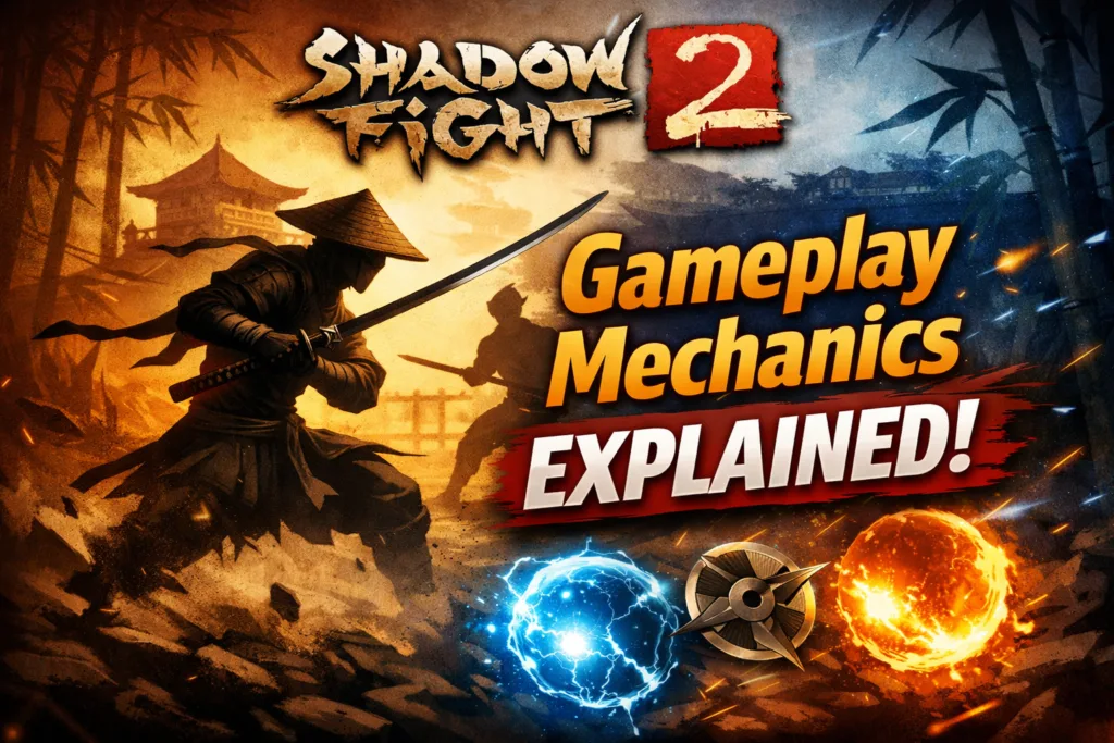 Shadow Fight 2 Gameplay Mechanics in shadow fight 2 mod apk