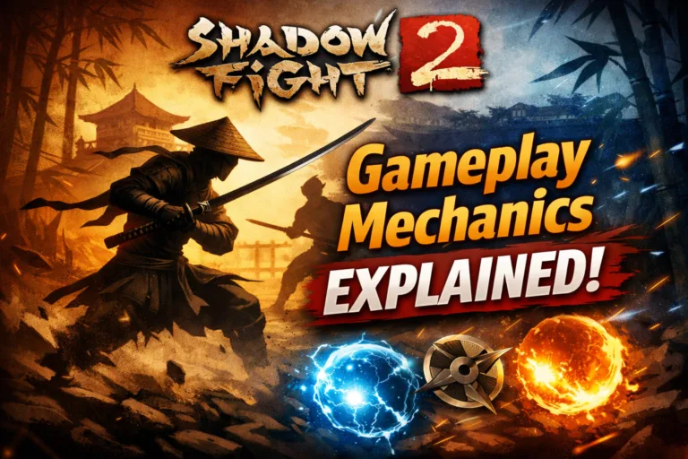 Shadow Fight 2 Gameplay Mechanics in shadow fight 2 mod apk