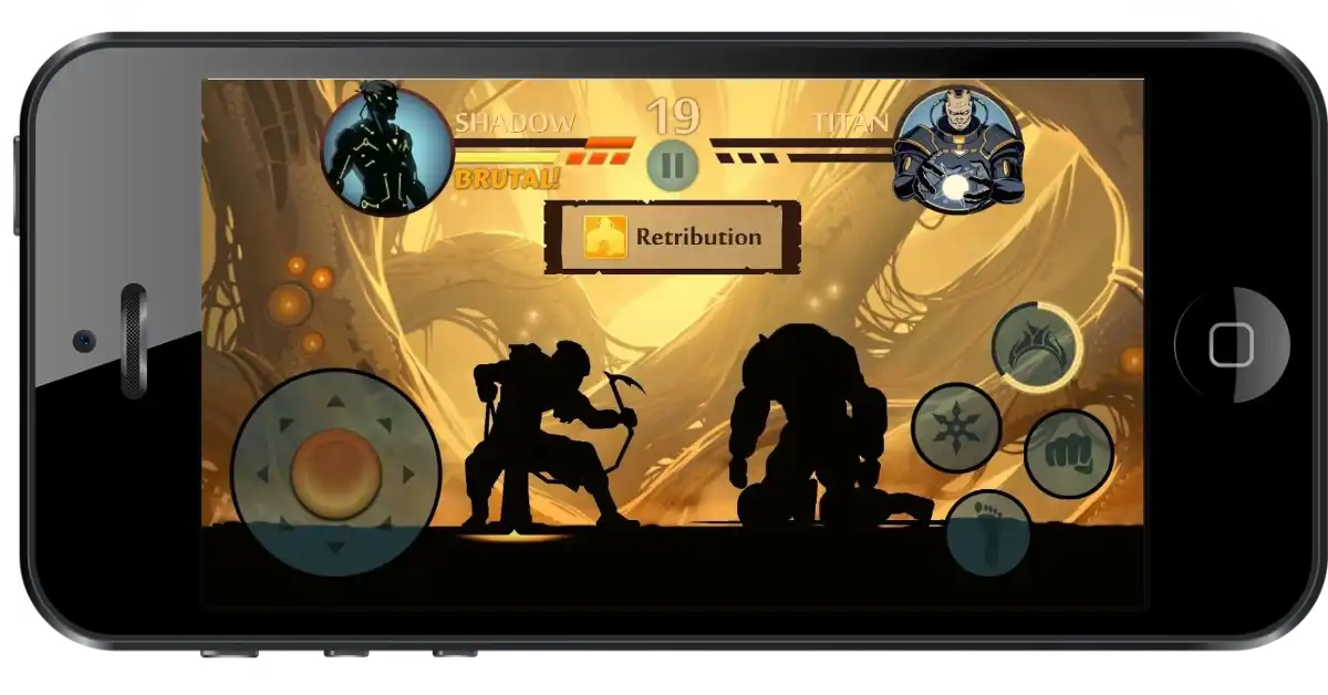 shadow fight 2 apk gameplay image