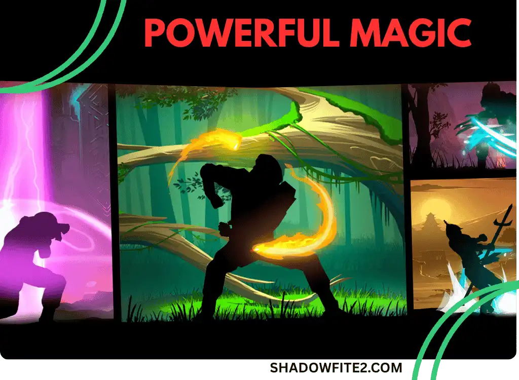 Magic in Mod apk shadow fight 2 apk mod