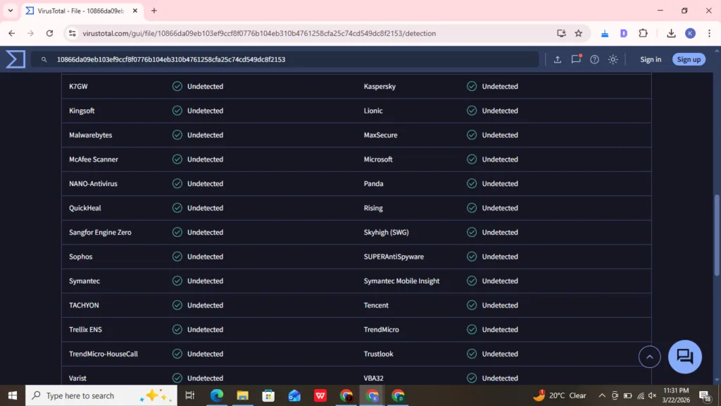 shadow fight 2 mod file virus scan results on virustotal