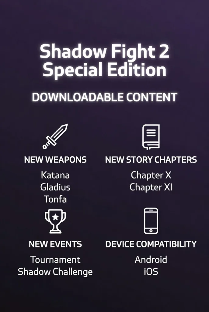 shadow fight 2 special edition Shadow Fight 2 Special Edition downloadable content