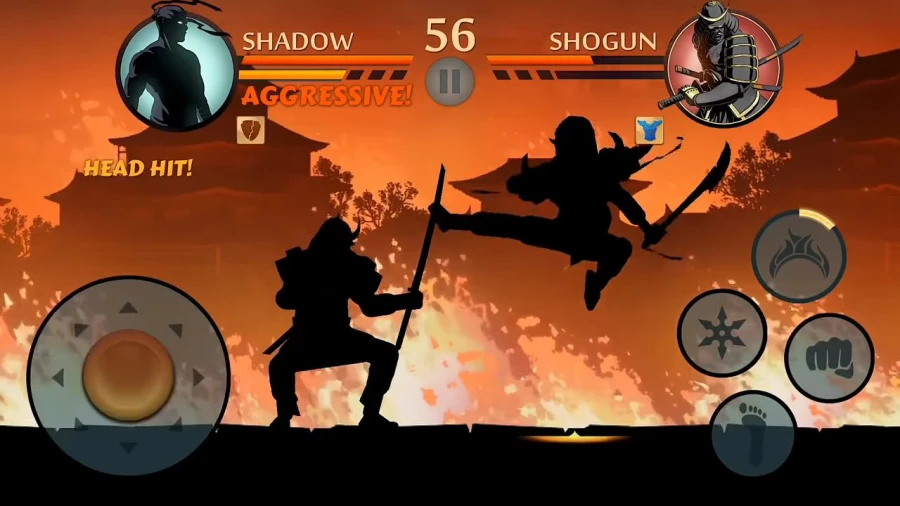 shogun vs shadow - shadow fight 2 special edition mod apk latest version unlimited gems and max level
